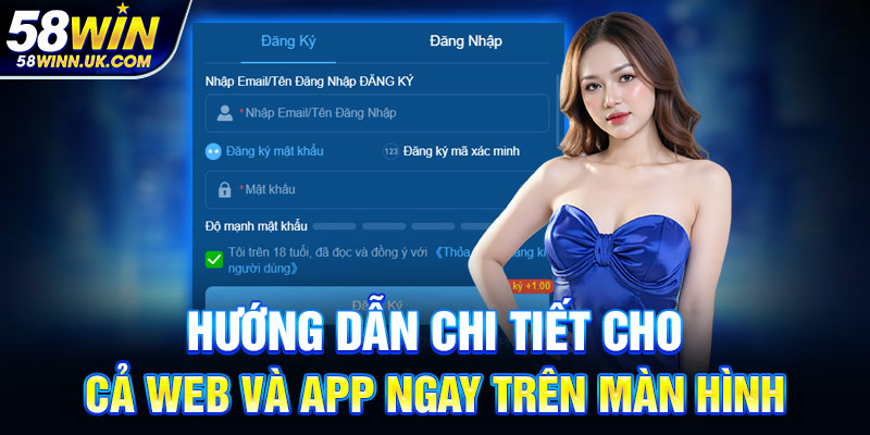 Hướng dẫn chi tiết cho cả web và app ngay trên màn hình
